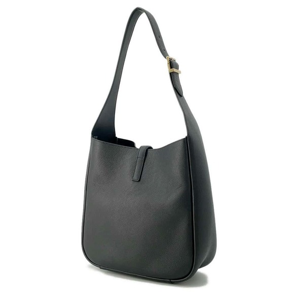 Saint Laurent Paris Shoulder Bag LE Soft Leather Black - Picture 2 of 10